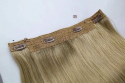 Wholesale Factory Price Unprocessed Human Hair Virgin Brazilian Halo Hair Extensions